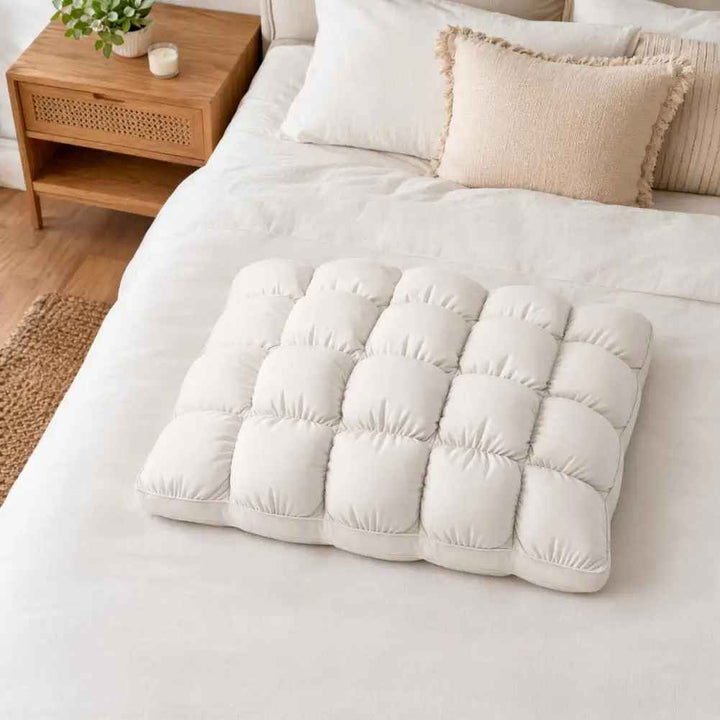 Sleeping pillow with comfort fiber – soft and supportive 4