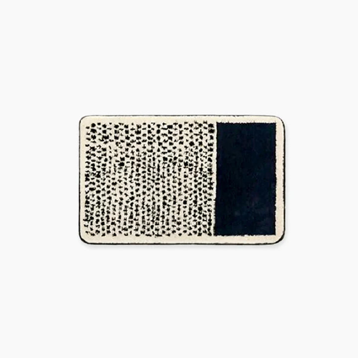 Small Bathroom Rug – Colourful Retro Bath Mat for Stylish Bathrooms 0
