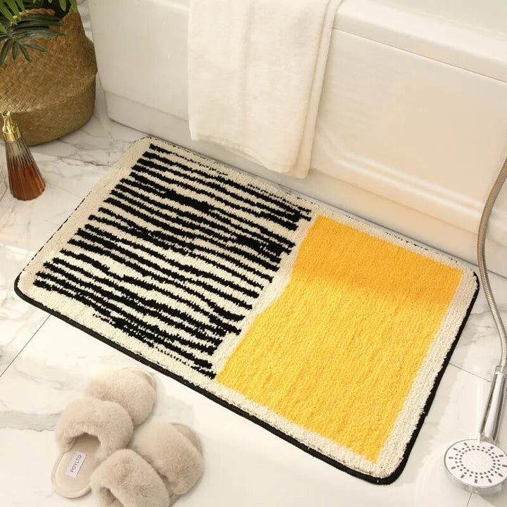Small Bathroom Rug – Colourful Retro Bath Mat for Stylish Bathrooms 3