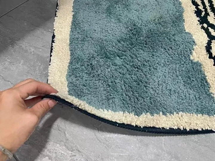 Small Bathroom Rug – Colourful Retro Bath Mat for Stylish Bathrooms 6