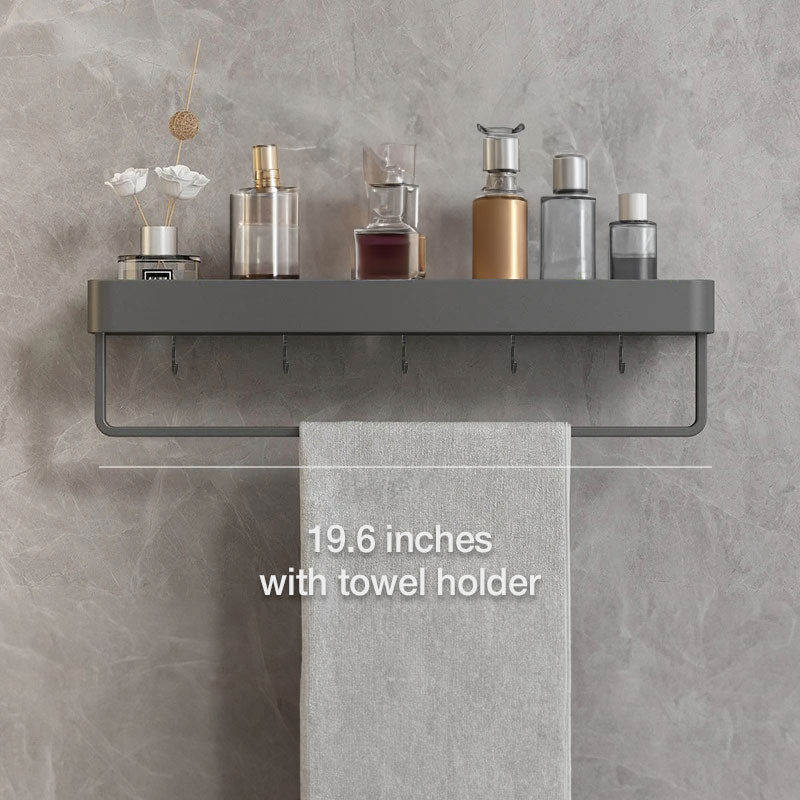 Small Bathroom Shelve | Self-Adhesive Floating Wall Shelf