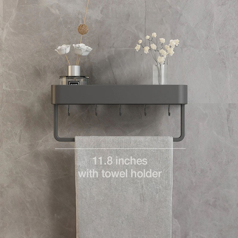 Small Bathroom Shelve | Self-Adhesive Floating Wall Shelf