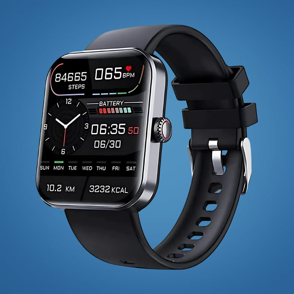 Smart Health Watch | Blood Glucose Sensor | Heart Rate & Sleep Tracking | IP67 | 7-Day Battery