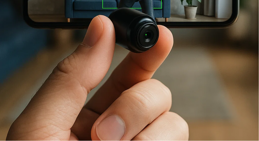 Smart Mini WiFi Camera | 1080P HD | 140° Wide Angle | Night Vision | Motion Alerts
