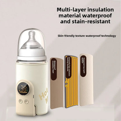 SmartBottle | Portable Bottle Warmer with Intelligent Temperature Control | Ideal for On-the-Go Feeding 6