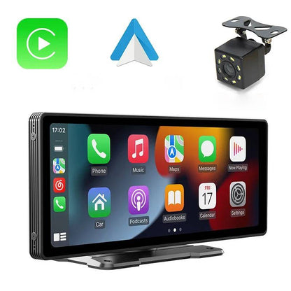 Smart Car Audio System | 10.26-Inch Touchscreen with Bluetooth & Backup Camera | Seamless Connectivity for Enhanced Driving Experience 0