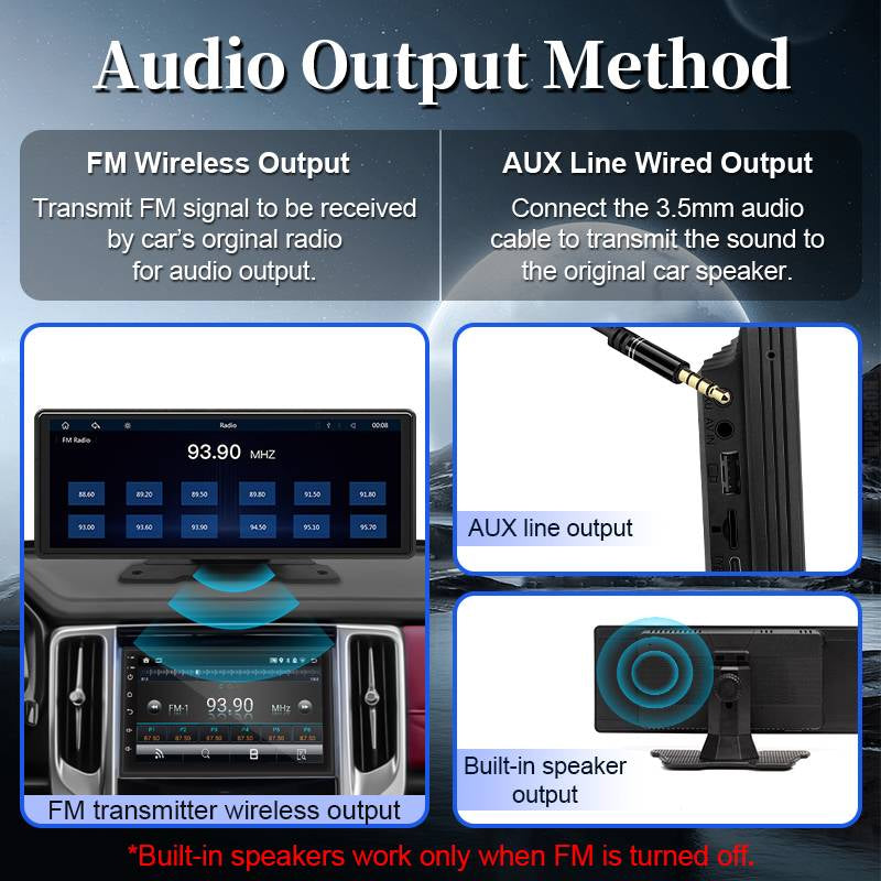 Smart Car Audio System | 10.26-Inch Touchscreen with Bluetooth & Backup Camera | Seamless Connectivity for Enhanced Driving Experience 3
