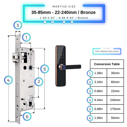 Smart Home | Smart Door Lock with Fingerprint Access & Remote Control | Keyless Entry for Enhanced Security 25