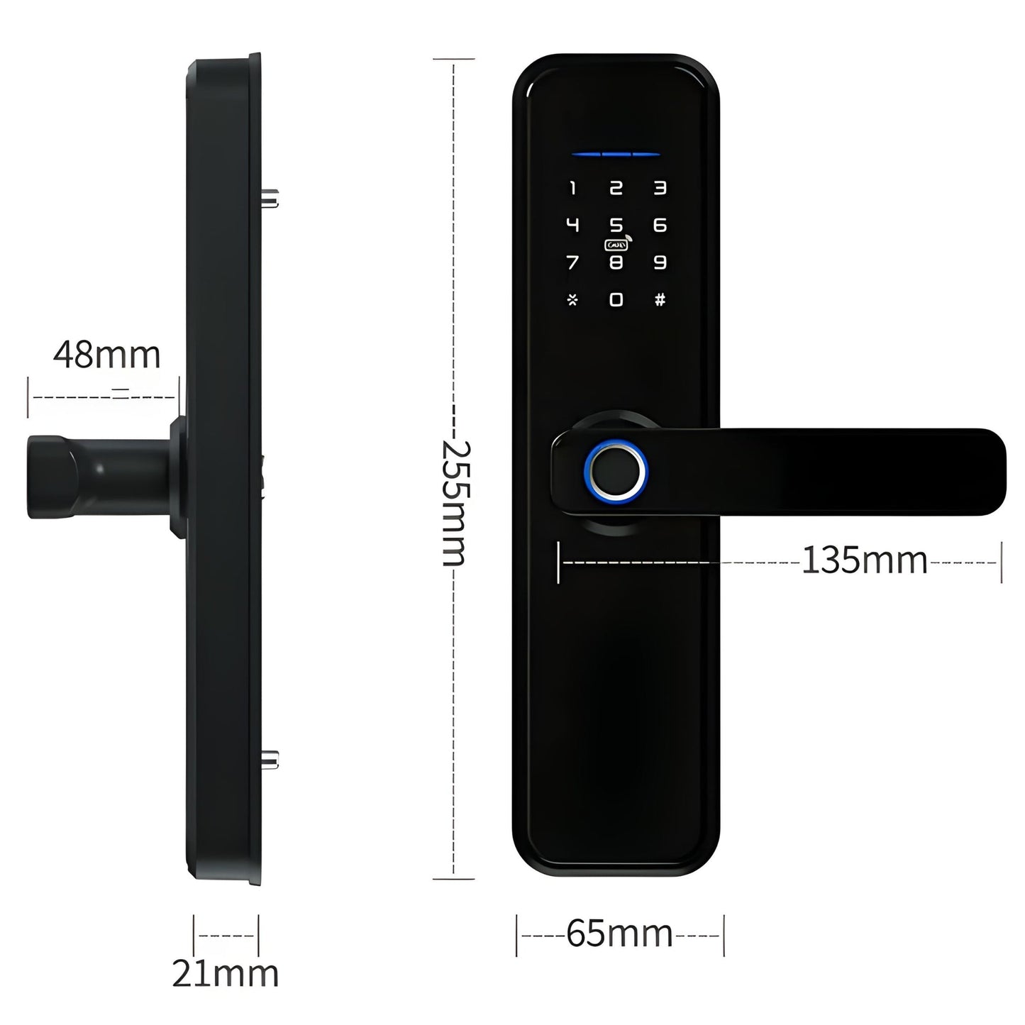 Smart Home | Smart Door Lock with Fingerprint Access & Remote Control | Keyless Entry for Enhanced Security 5