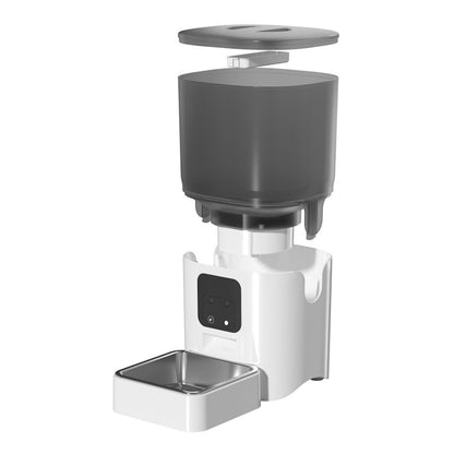 Smart Pet Feeder | Automatic Cat & Dog Feeder with App Control | 6-Liter Capacity for Hands-Free Feeding 3