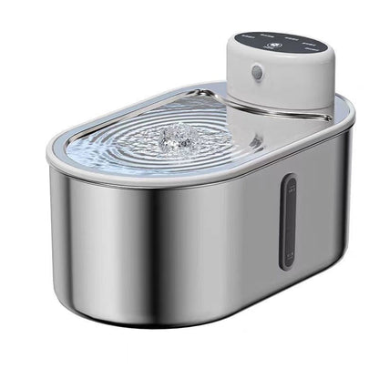 Smart Pet Water Fountain | Cat & Dog Drinking Fountain with Infrared Sensor | Stainless Steel for Touch-Free Hydration 0