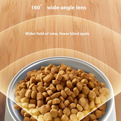 Smart Visual Pet Feeder | Automatic Pet Feeder with 2K HD Remote Control | Large Capacity for Convenient Feeding 4