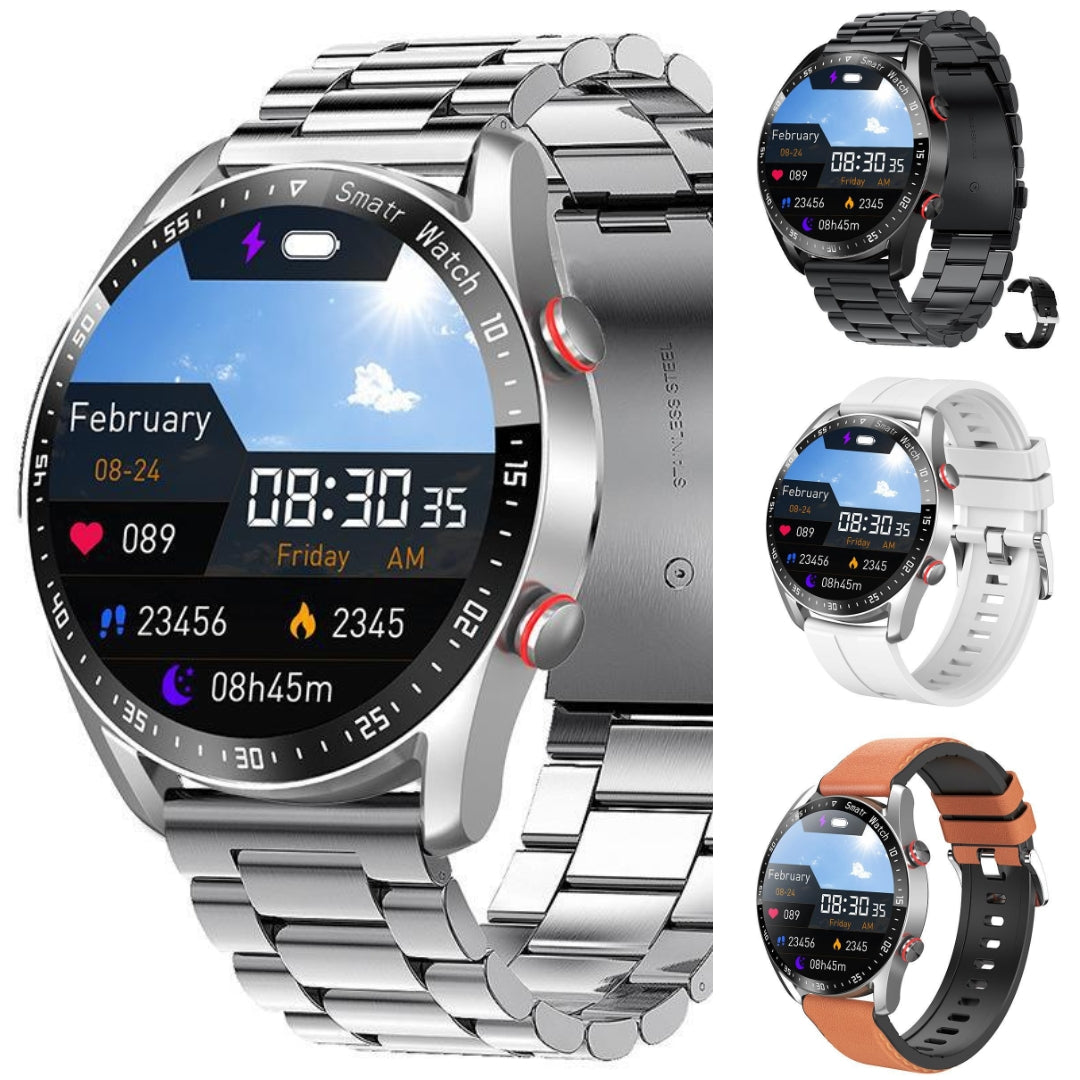 Smartwatch | 1.45" Display | IP67 | NFC Payments | Bluetooth Music | Heart Rate &amp; Sleep Tracking
