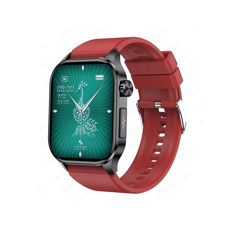Smartwatch | Blood Pressure &amp; Heart Rate Tracking | SOS Alert | IP68 | Bluetooth Calling | AMOLED