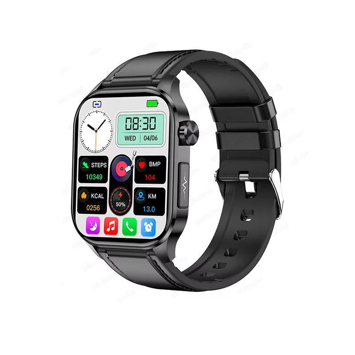 Smartwatch | Blood Pressure &amp; Heart Rate Tracking | SOS Alert | IP68 | Bluetooth Calling | AMOLED