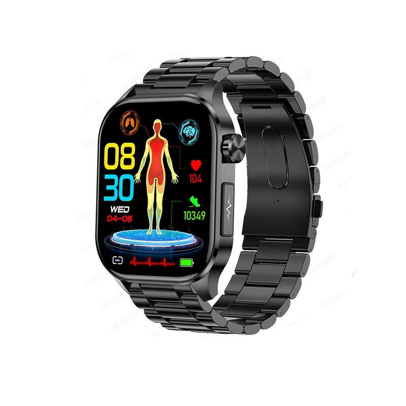 Smartwatch | Blood Pressure &amp; Heart Rate Tracking | SOS Alert | IP68 | Bluetooth Calling | AMOLED