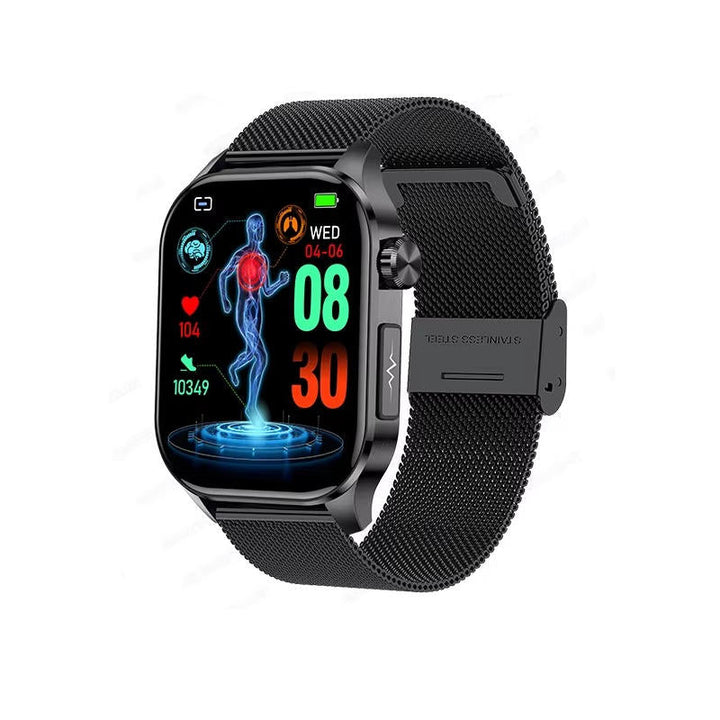 Smartwatch | Blood Pressure &amp; Heart Rate Tracking | SOS Alert | IP68 | Bluetooth Calling | AMOLED