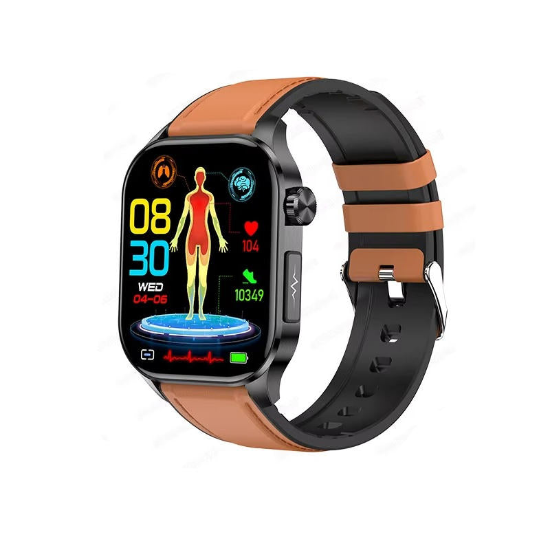Smartwatch | Blood Pressure &amp; Heart Rate Tracking | SOS Alert | IP68 | Bluetooth Calling | AMOLED