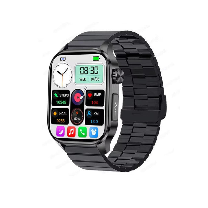Smartwatch | Blood Pressure &amp; Heart Rate Tracking | SOS Alert | IP68 | Bluetooth Calling | AMOLED