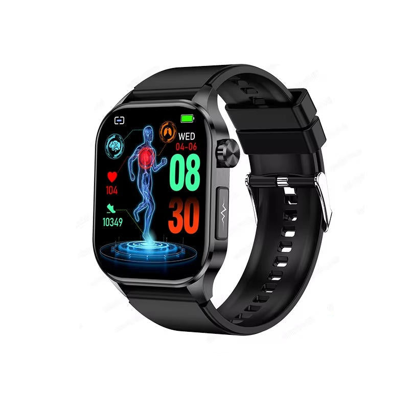 Smartwatch | Blood Pressure & Heart Rate Tracking | SOS Alert | IP68 | Bluetooth Calling | AMOLED