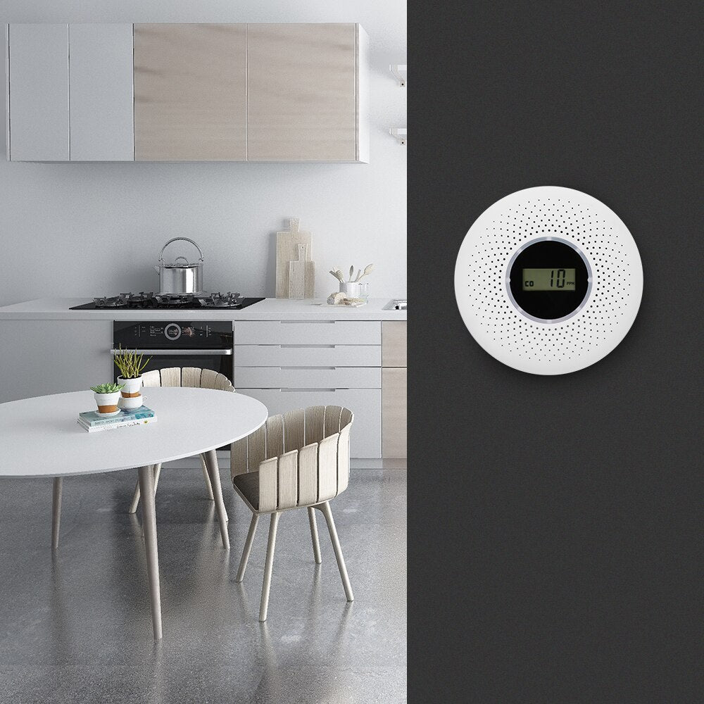 Smoke &amp; Carbon Monoxide Detector | Dual Sensor, 85 dB Alarm