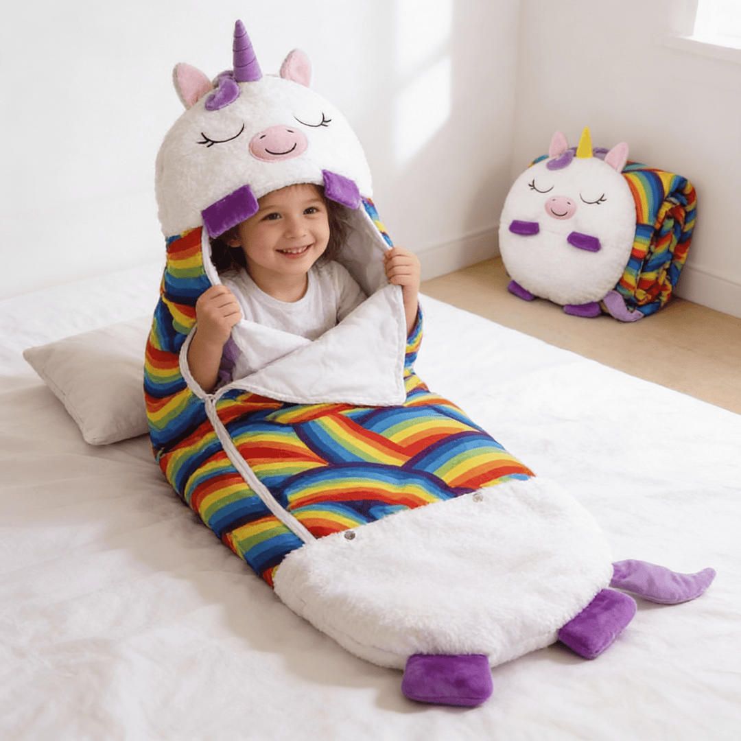 Snoozi Kids Sleeping Bag | Foldable Animal Shape 1