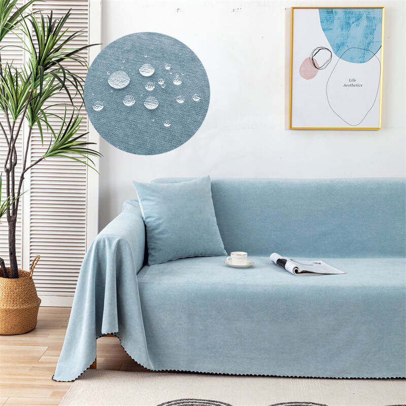 Sofa Cover Throw | Water Repellent With Non-Slip Backing