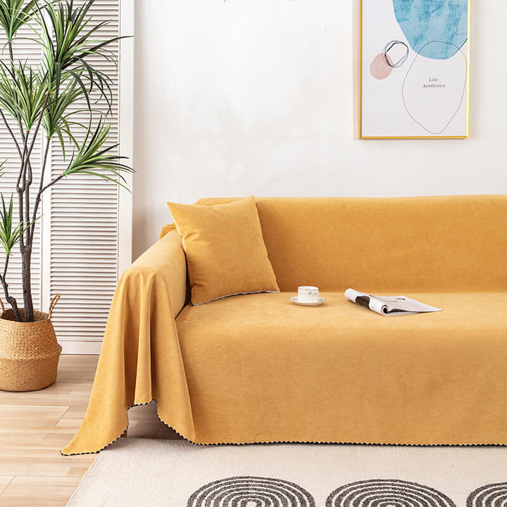 Sofa Cover Throw | Water Repellent With Non-Slip Backing
