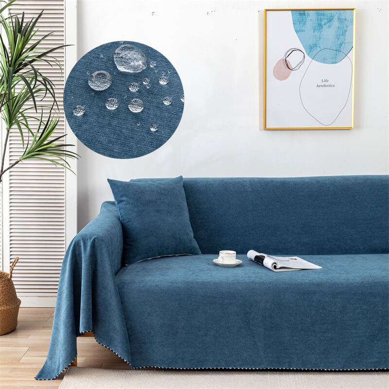 Sofa Cover Throw | Water Repellent With Non-Slip Backing