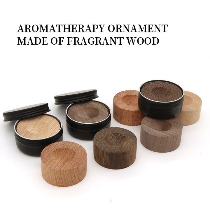 Solid Wood Aroma Diffuser | No Electricity Needed, Slow-Release Design | Long Lasting Natural Fragrance for Home &amp; Office