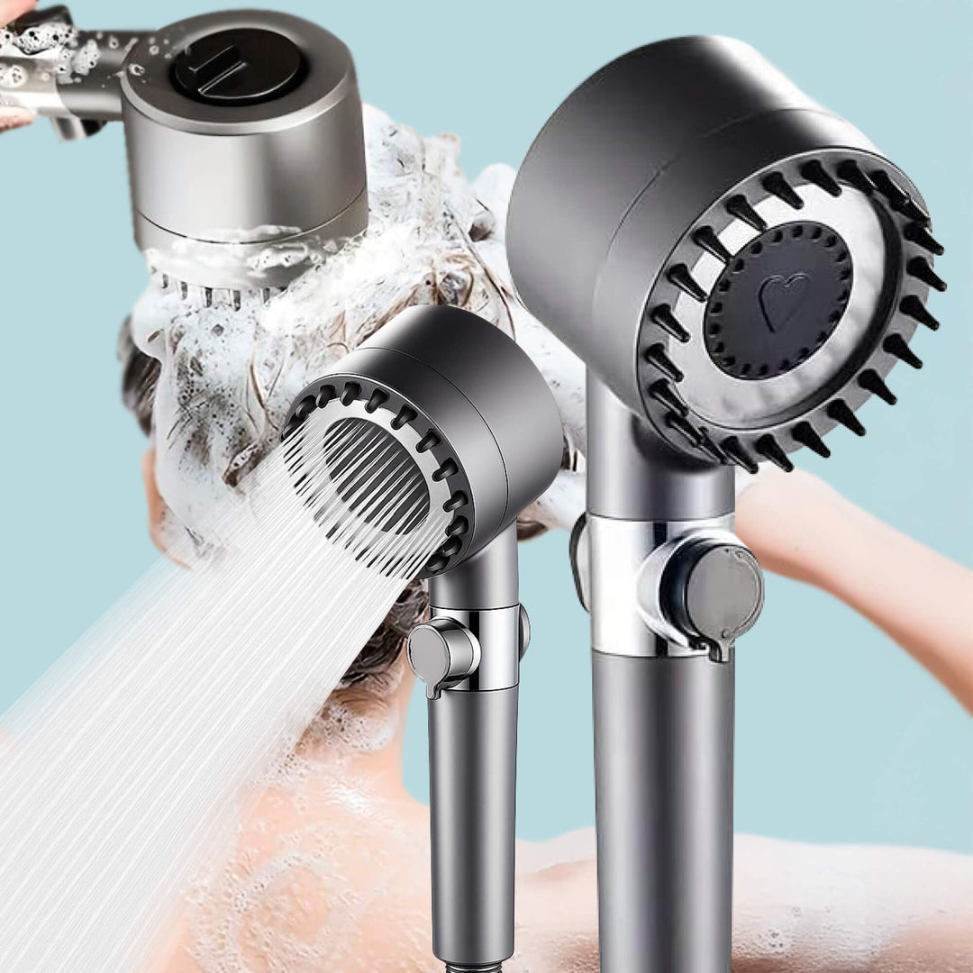 Spa-Style Shower Head | Three Spray Modes, Pause Button