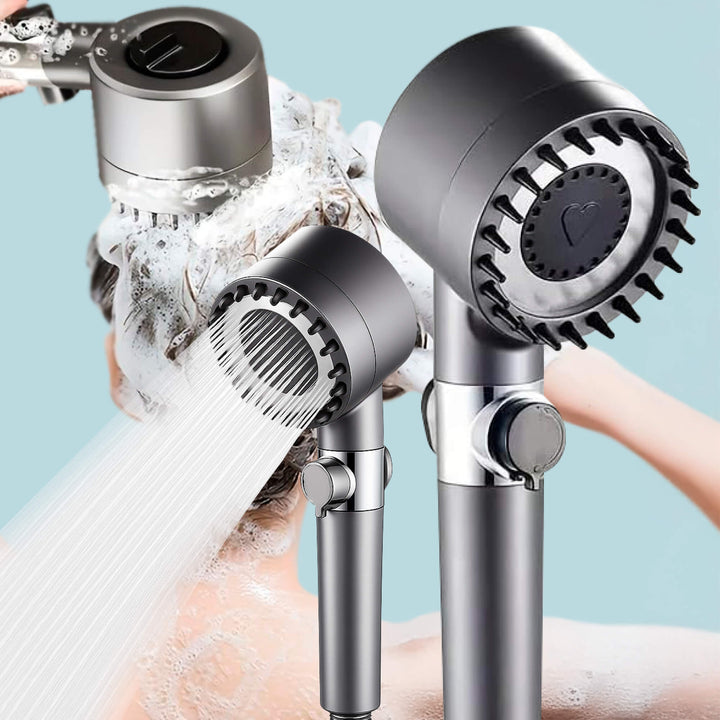 Spa-Style Shower Head | Three Spray Modes, Pause Button