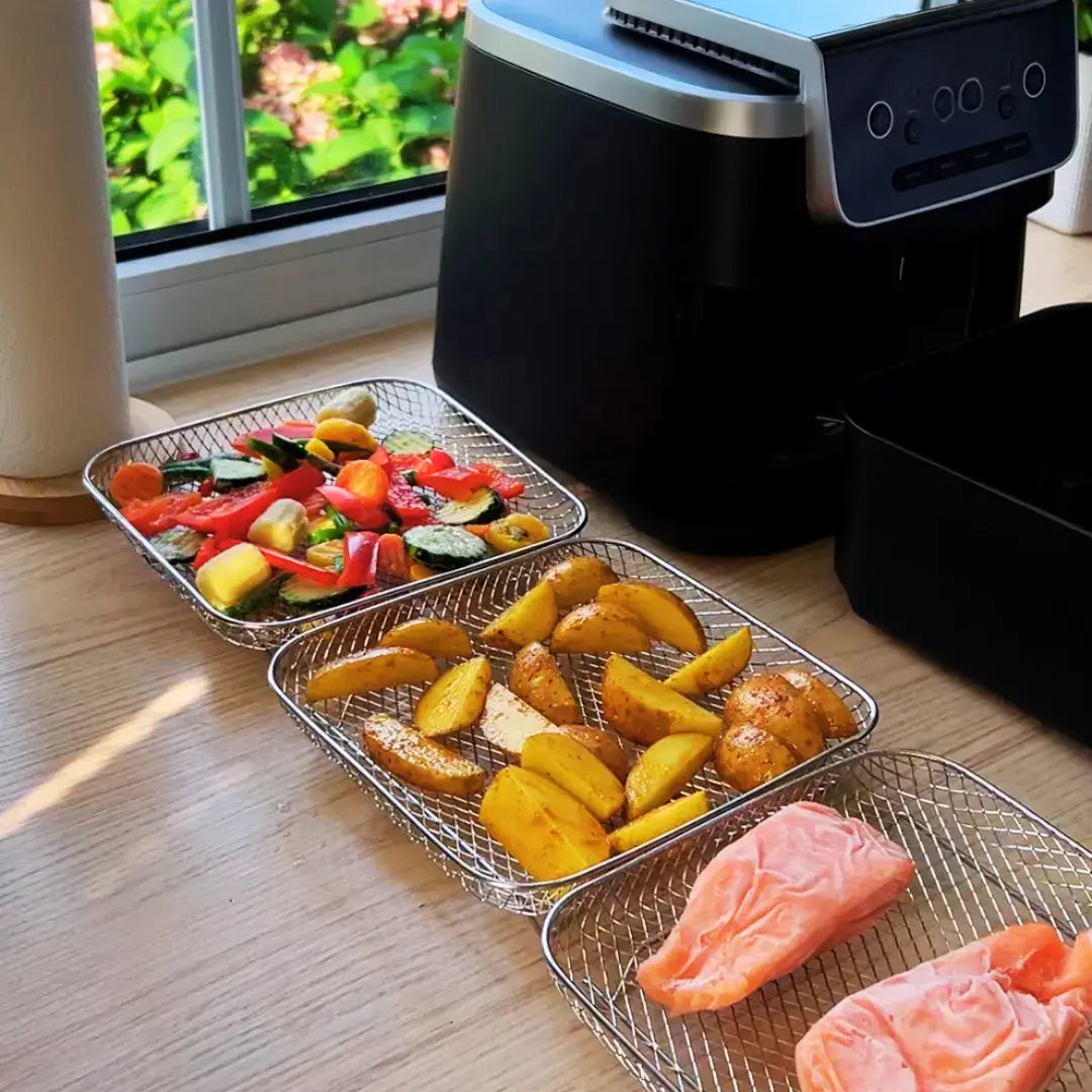 Stackable Airfryer Baskets 2