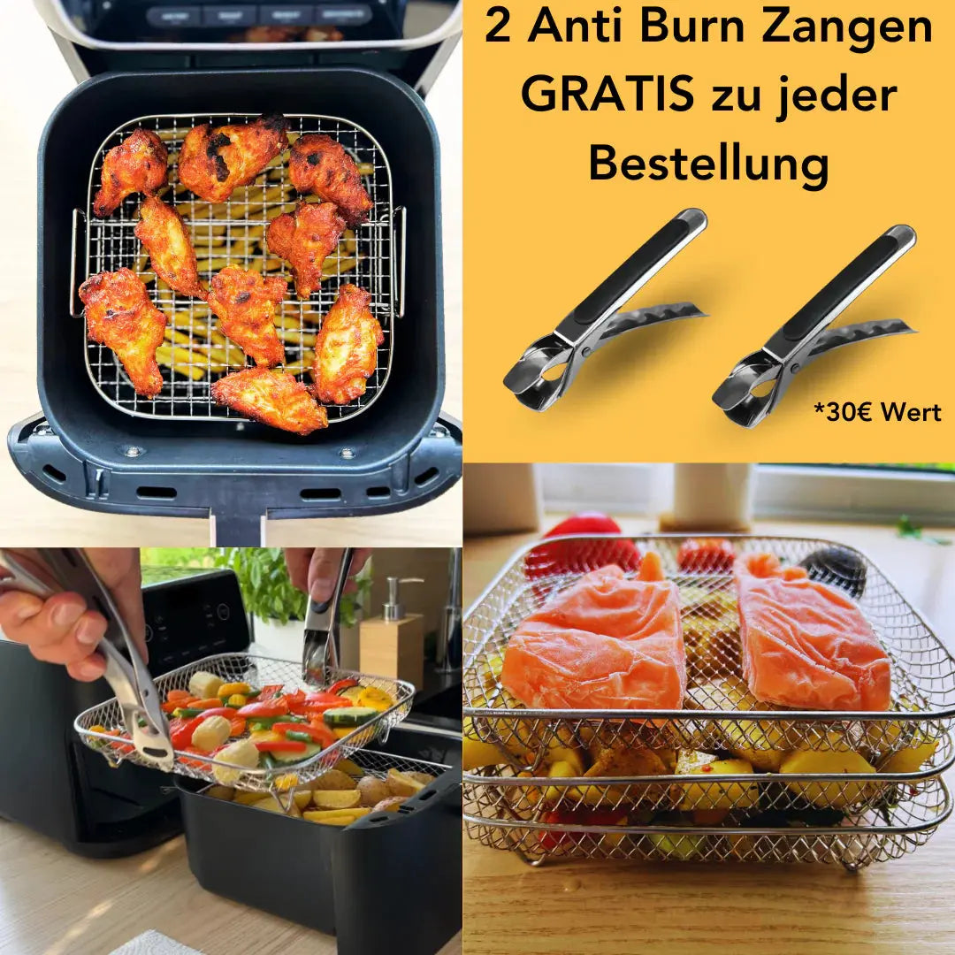 Stackable Airfryer Baskets 7