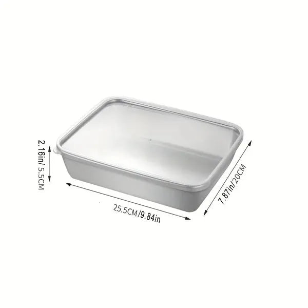 Stainless Steel Airtight Food Storage Boxes | Stackable Leak-Proof Lids, Microwave &amp; Dishwasher Safe | Keeps Food Fresh Longer