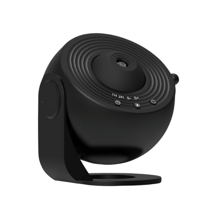 Star Projector Light | 13 Nebula Scenes, Adjustable Focus, 14 cm Compact Body | Whisper-Quiet Operation, White or Black