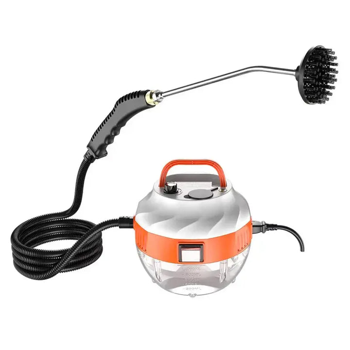 Steam Cleaner 2800 W | Chemical-Free Deep Cleaning for Kitchen, Bathroom &amp; Carpets | Transparent 1200 ml Water Tank
