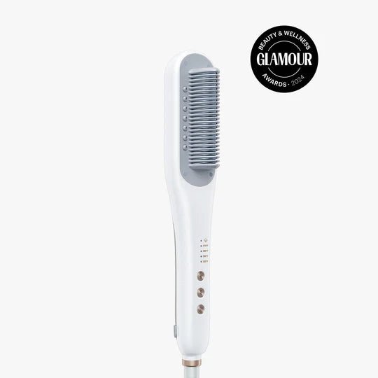 Steam Hair Straightener Brush | HydroSleek Ionic Straightening Comb