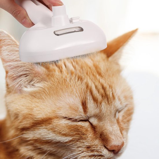 Steam Pet Grooming Brush | Suitable for Short, Long, Curly &amp; Thick Coats | Ultra-Quiet, Reduces Shedding by up to 95%