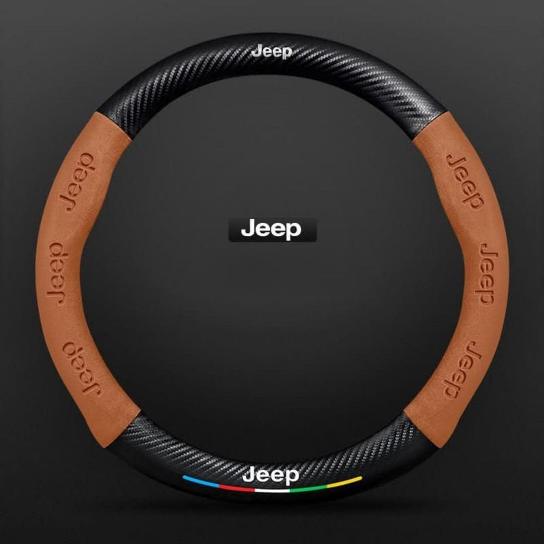 Steering Wheel Cover | Non-Slip Textured Grip, Breathable Finish