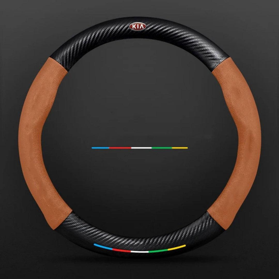 Steering Wheel Cover | Non-Slip Textured Grip, Breathable Finish