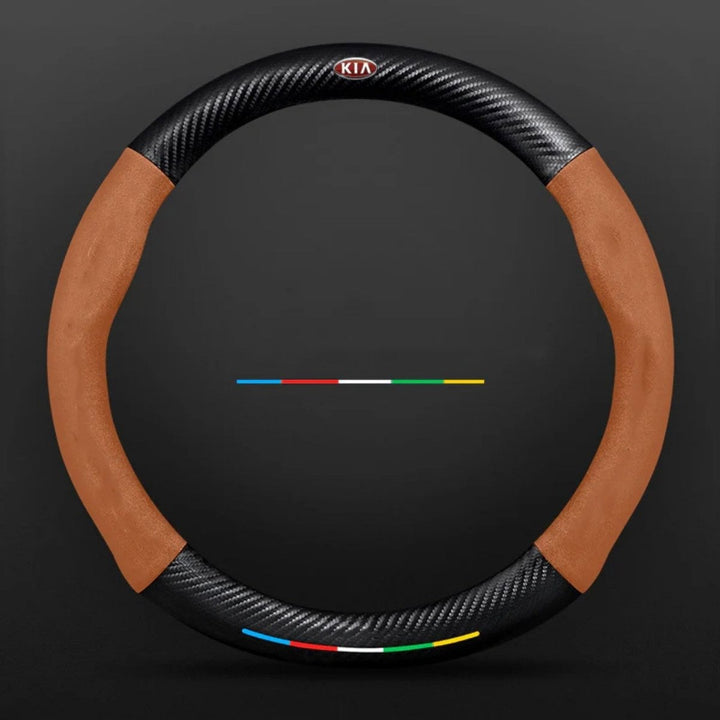 Steering Wheel Cover | Non-Slip Textured Grip, Breathable Finish