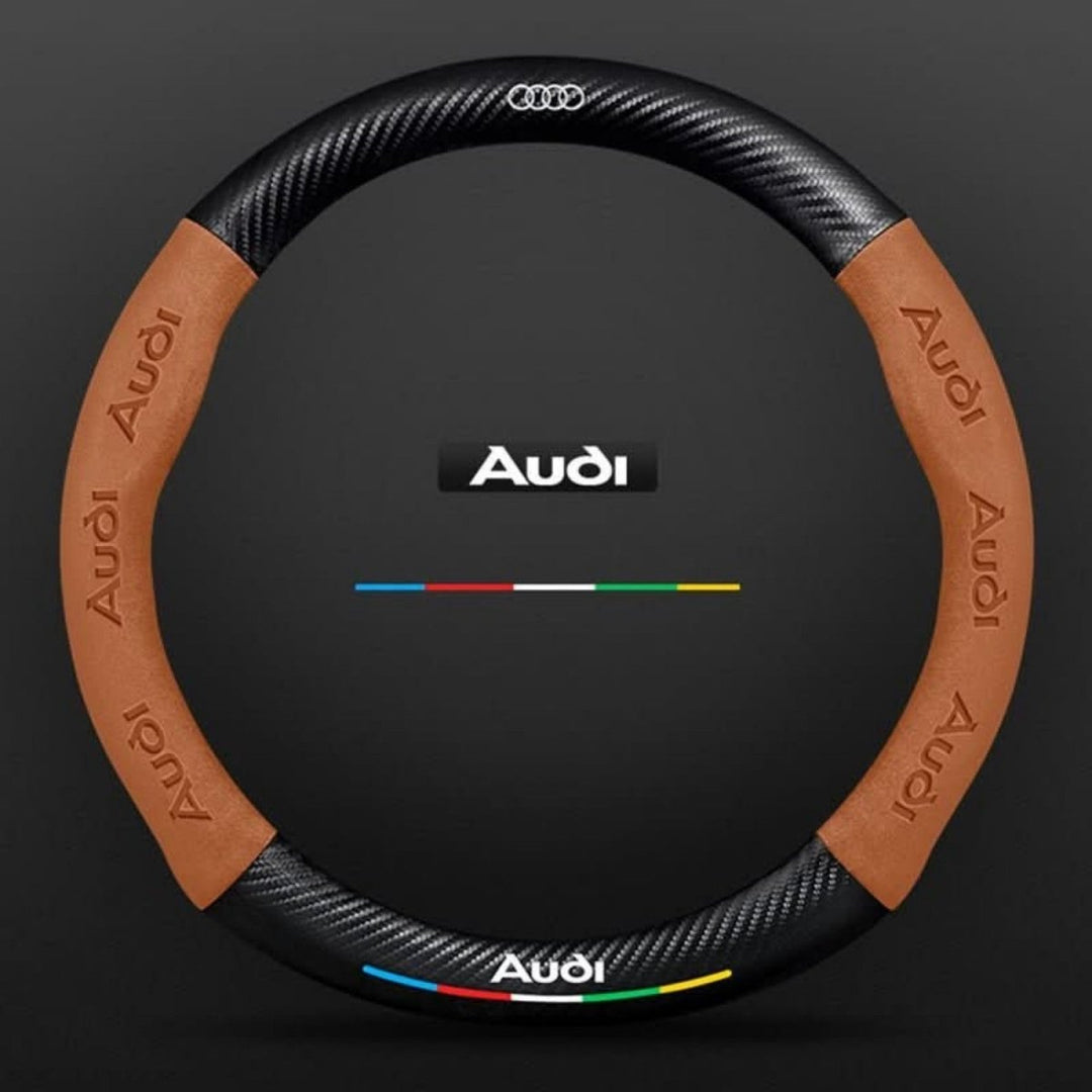 Steering Wheel Cover | Non-Slip Textured Grip, Breathable Finish