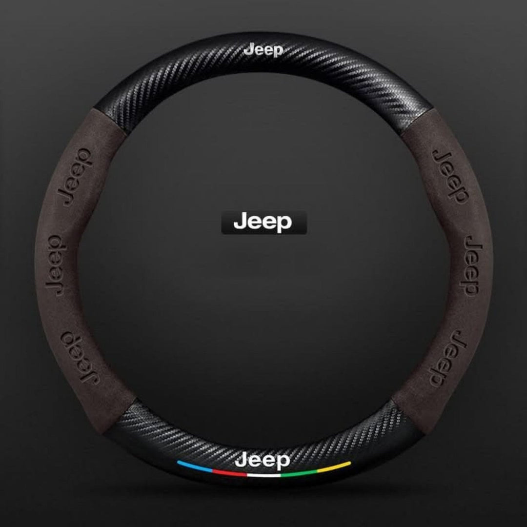 Steering Wheel Cover | Non-Slip Textured Grip, Breathable Finish