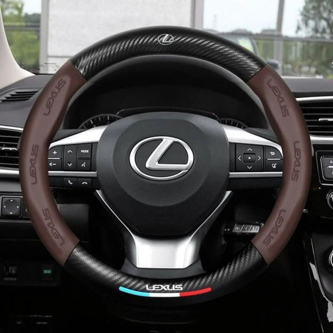 Steering Wheel Cover | Non-Slip Textured Grip, Breathable Finish