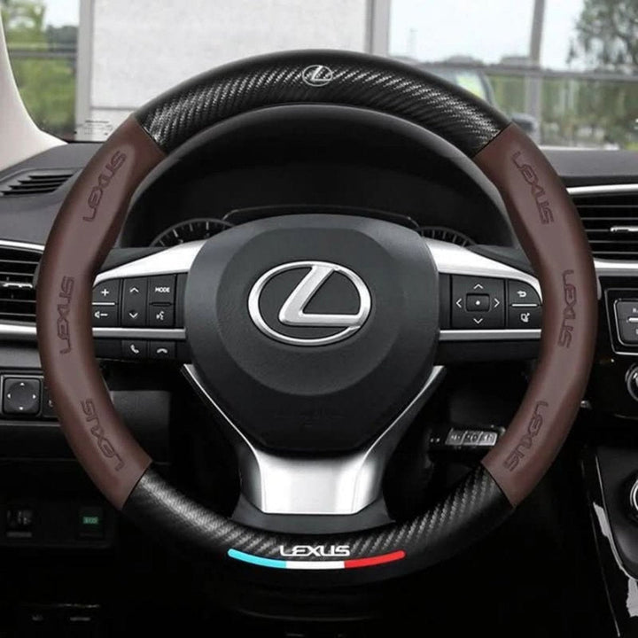 Steering Wheel Cover | Non-Slip Textured Grip, Breathable Finish