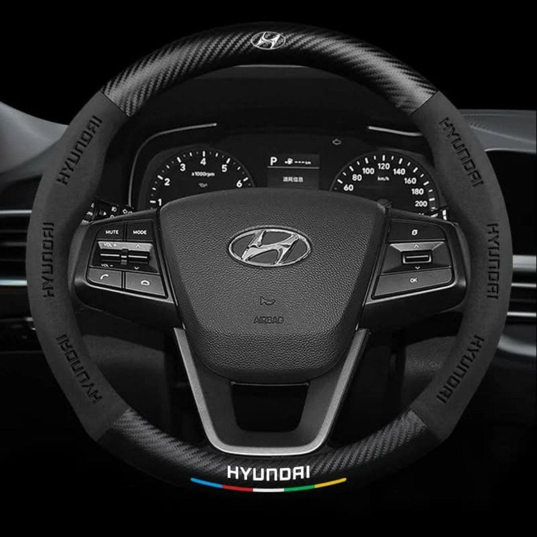 Steering Wheel Cover | Non-Slip Textured Grip, Breathable Finish