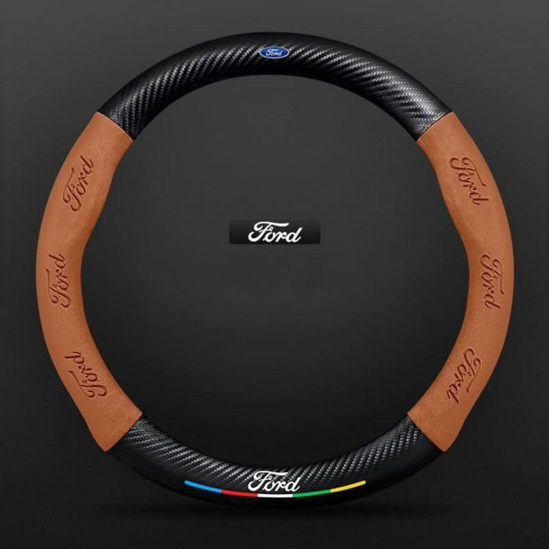 Steering Wheel Cover | Non-Slip Textured Grip, Breathable Finish