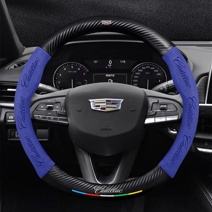 Steering Wheel Cover | Non-Slip Textured Grip, Breathable Finish