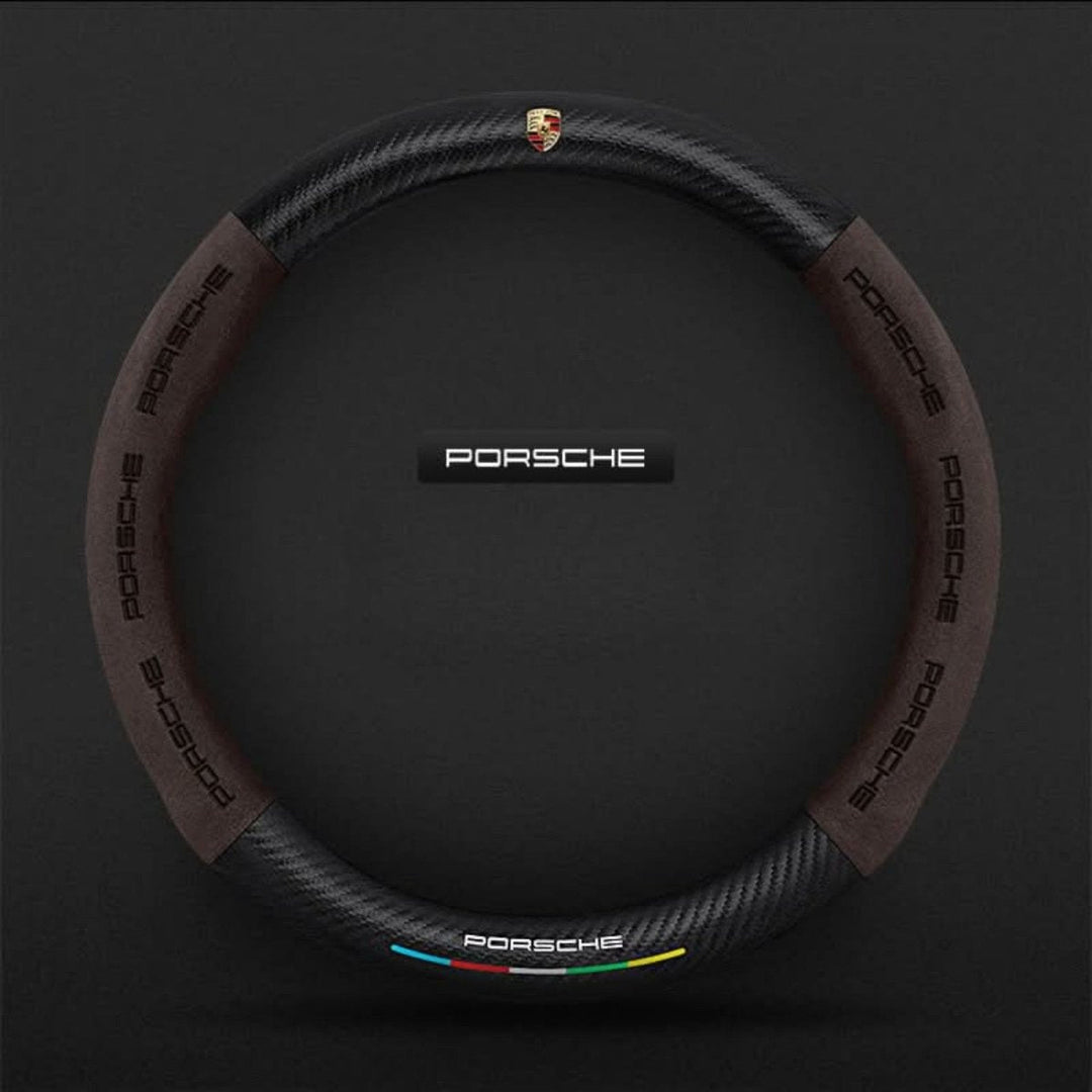 Steering Wheel Cover | Non-Slip Textured Grip, Breathable Finish